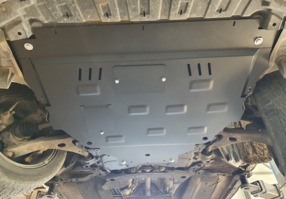 Steel sump guard for Mazda 5