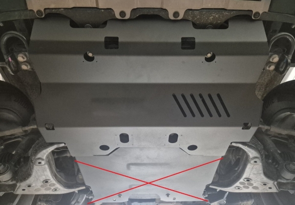 Steel radiator guard for Toyota Land Cruiser 250