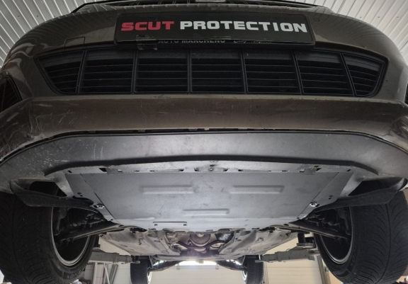 Steel sump guard for Seat Alhambra - Webasto