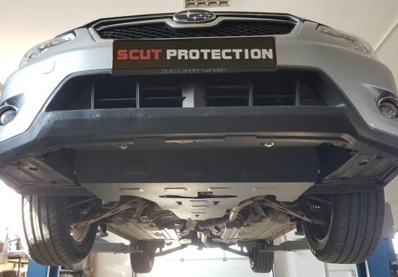 Steel sump guard for Subaru XV
