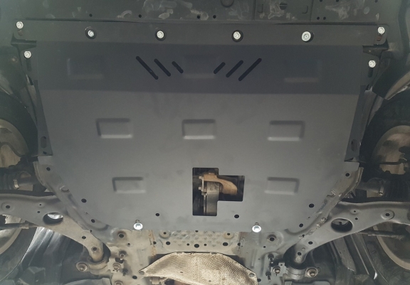 Steel sump guard for Mazda CX5