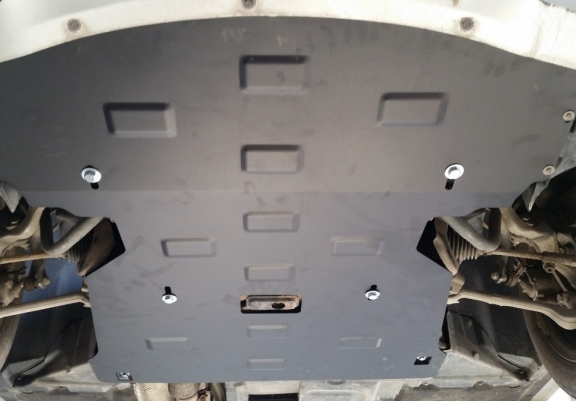 Steel sump guard for BMW Seria 3 E90/91/92