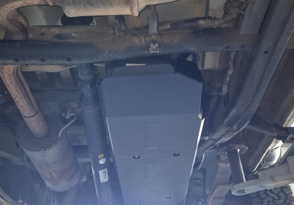 Steel fuel tank guard  for Volkswagen Amarok - Only for versions without factory protections
