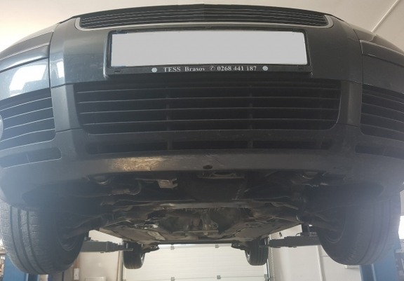 Steel sump guard for Audi A4  B5