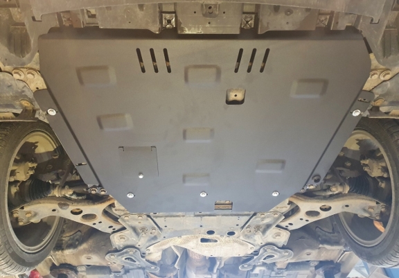 Steel sump guard for Toyota Corolla