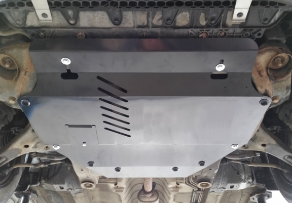 Steel sump guard for Kia Rio 2