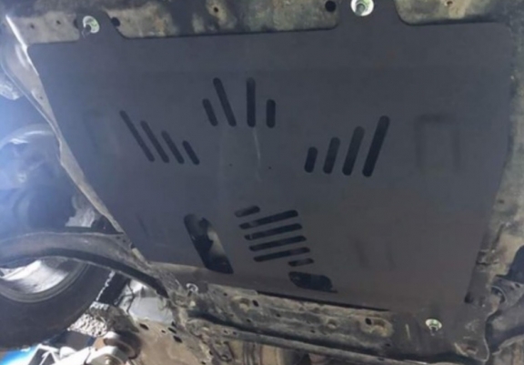 Steel sump guard for Renault Koleos