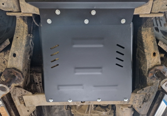 Steel gearbox  guard for Nissan Navara D40