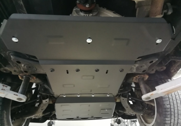 Steel gearbox and differential guard for Volkswagen Amarok