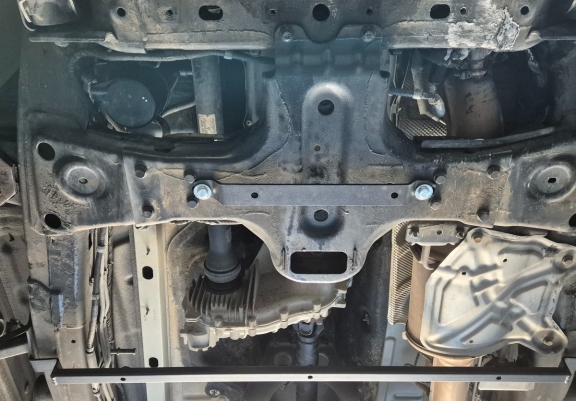 Steel gearbox and differential guard for Volkswagen Amarok -  V6 automat