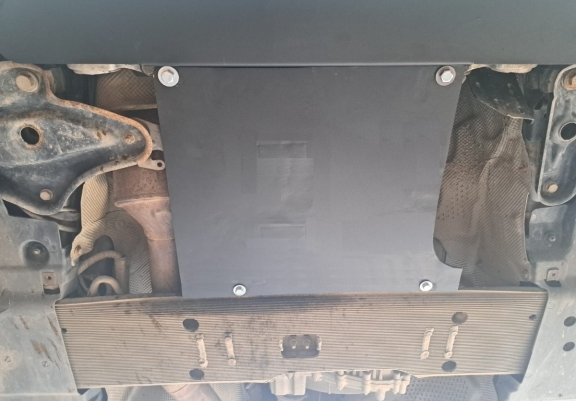 Steel gearbox guard for Mercedes ML W166