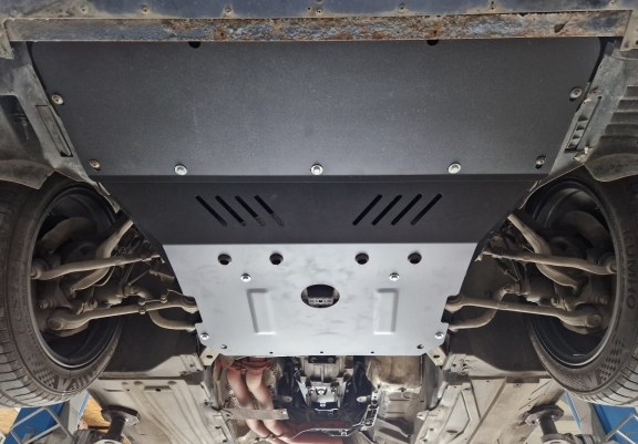 Steel sump guard for BMW Seria5 E39