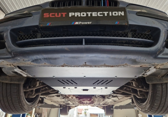 Steel sump guard for BMW Seria5 E39