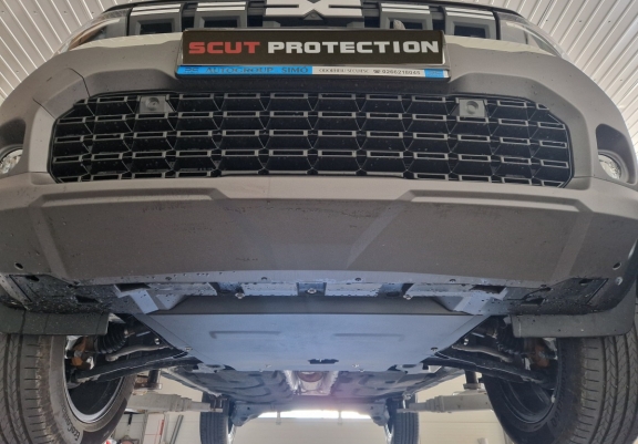 Steel sump guard for Dacia Duster - 4x2 , 4x4