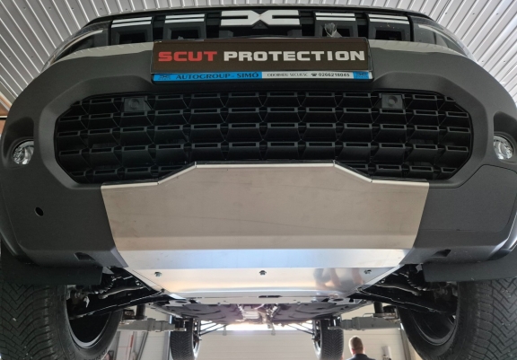 Aluminum sump guard for Dacia Duster- 4x4