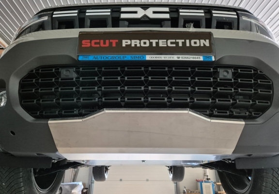Aluminum sump guard for Dacia Duster- 4x4
