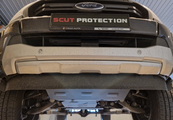 Steel sump guard for Ford Ranger