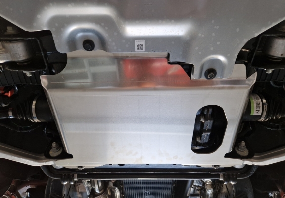 Aluminum sump guard for Ford Ranger Raptor