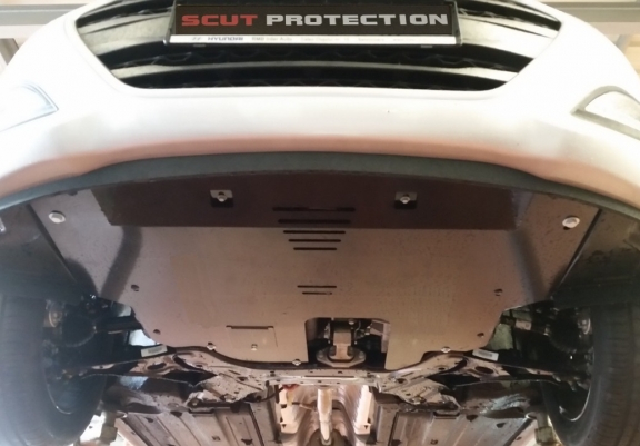 Steel sump guard for Hyundai I30