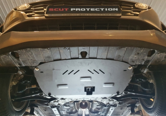 Steel sump guard for Kia Picanto