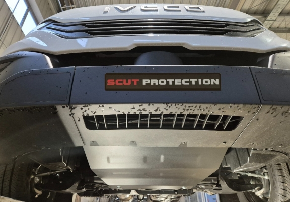 Steel sump guard for Iveco Daily 7