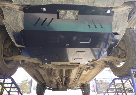 Steel sump guard for Nissan X-Trail T30