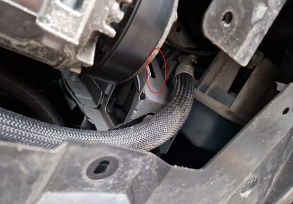 Steel sump guard for Renault Trafic 3 facelift