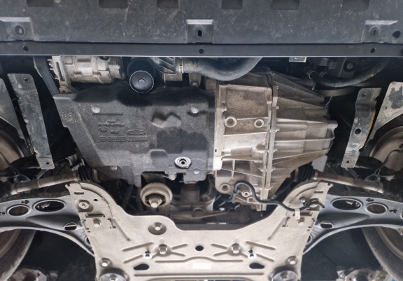 Steel sump guard for Renault Trafic 3 facelift