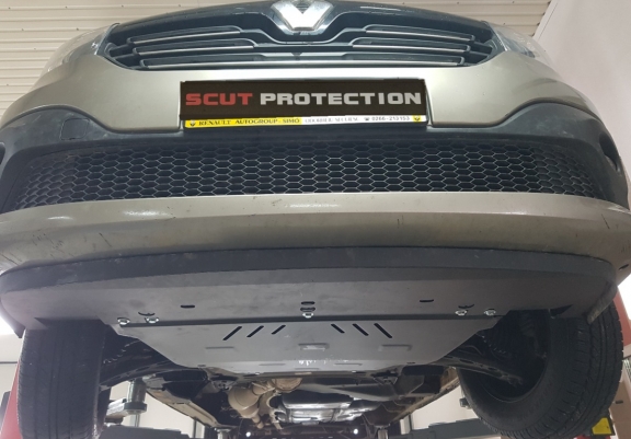 Steel sump guard for Fiat Talento