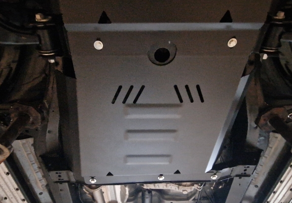 Steel gearbox guard for Jac T8