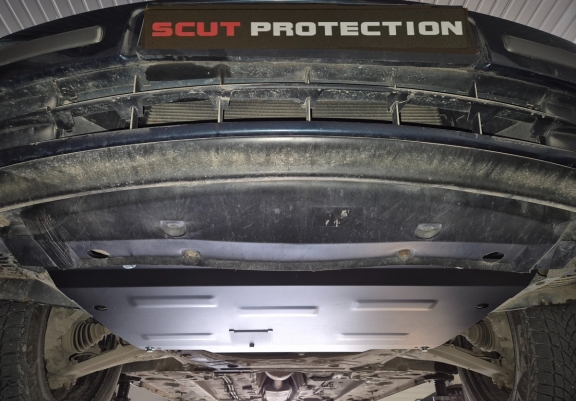 Steel sump guard for Renault Vels Satis