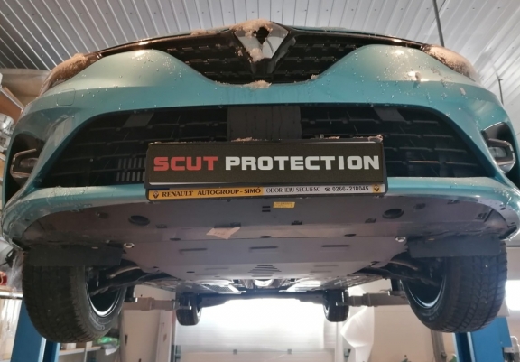 Steel sump guard for Renault Clio 5