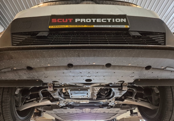 Steel sump guard for Renault Scenic E-Tech