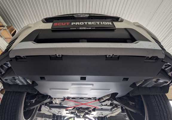 Steel sump guard for Subaru Forester 5 Hybrid