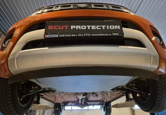 Steel sump guard for Suzuki Ignis
