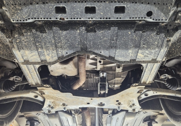 Aluminum sump guard for Suzuki SX4 