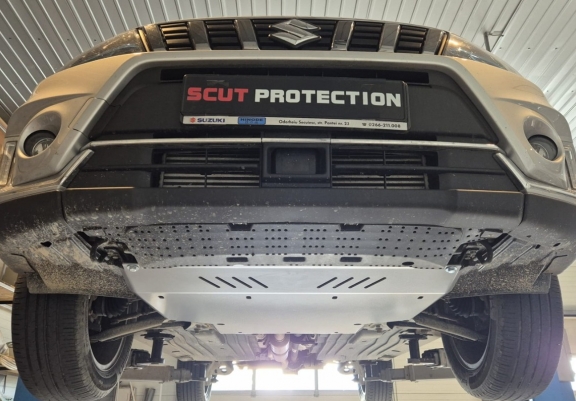 Aluminum sump guard for Suzuki SX4 