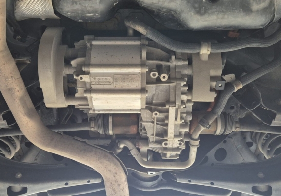 Steel differential guard for Baic Beijing BJ30