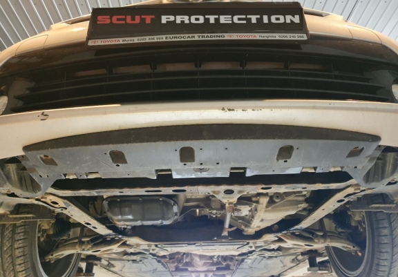Steel sump guard for Toyota Prius