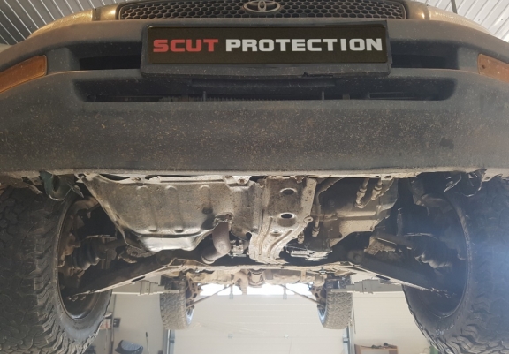 Steel sump guard for Toyota RAV 4