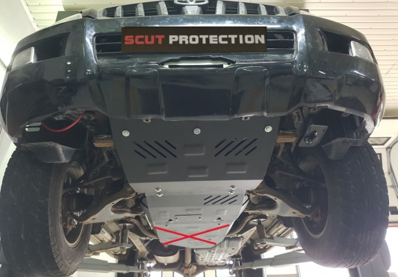 Steel sump guard for Lexus GX