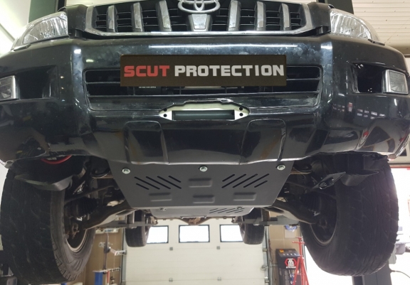 Steel sump guard for Lexus GX