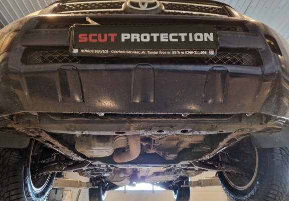 Steel sump guard for Toyota RAV 4 petrol