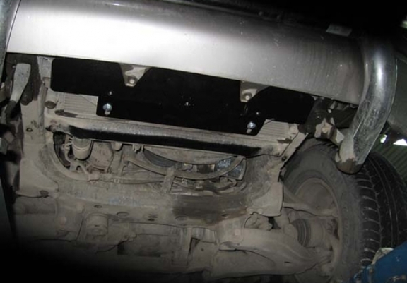 Steel sump guard for Toyota Land Cruiser J100