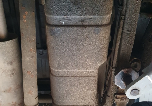 Steel fuel tank guard  for Mitsubishi L 200