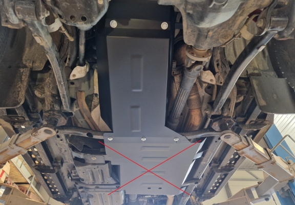 Steel sump guard for Jeep Wrangler - JL