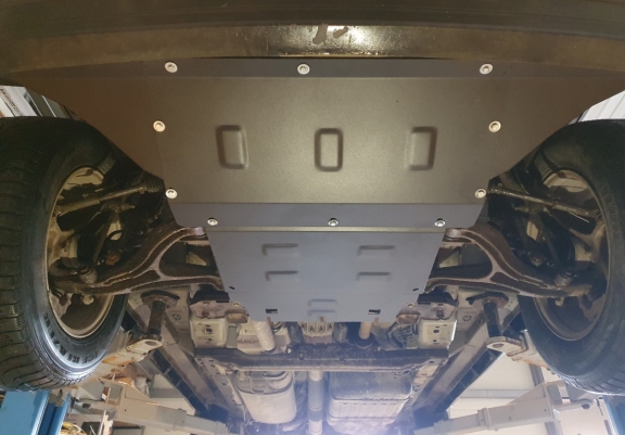 Steel sump guard for Jeep Grand Cherokee
