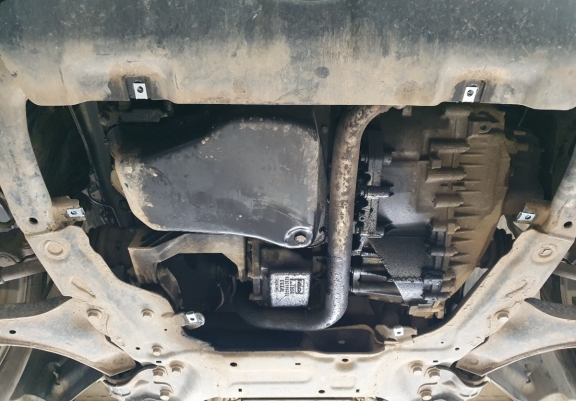 Steel sump guard for Land Rover Freelander 2