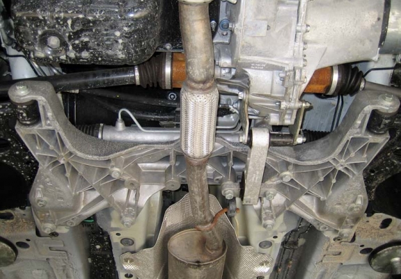 Steel sump guard for Peugeot Bipper