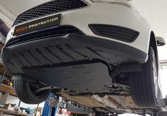 Steel sump guard for Ford C - Max